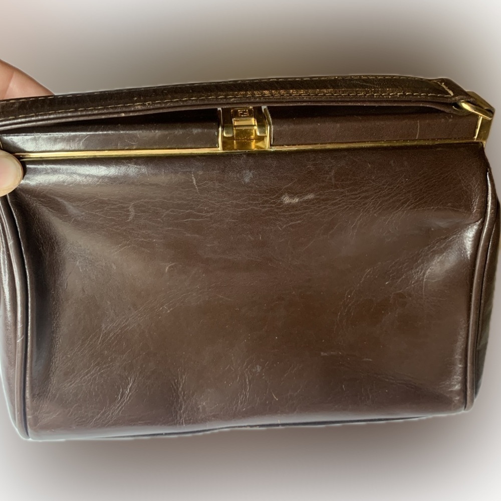 FENDI Vintage Leather Baquette Bag - Picture 5 of 16
